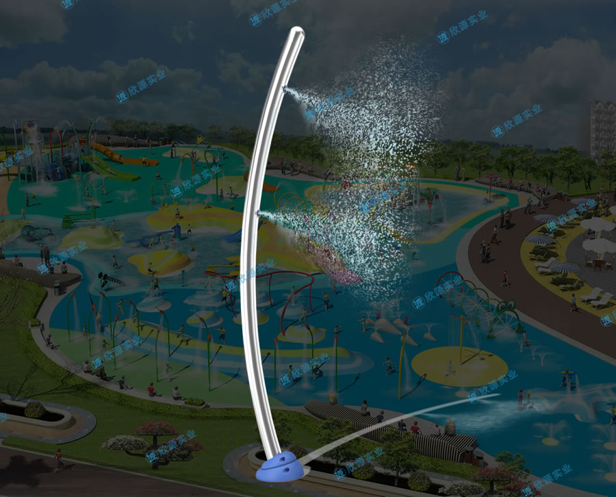 戲水穿梭戲水小品