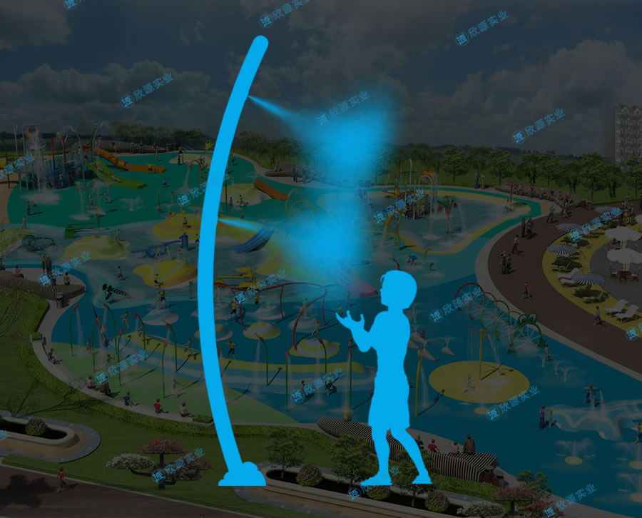 戲水穿梭戲水小品