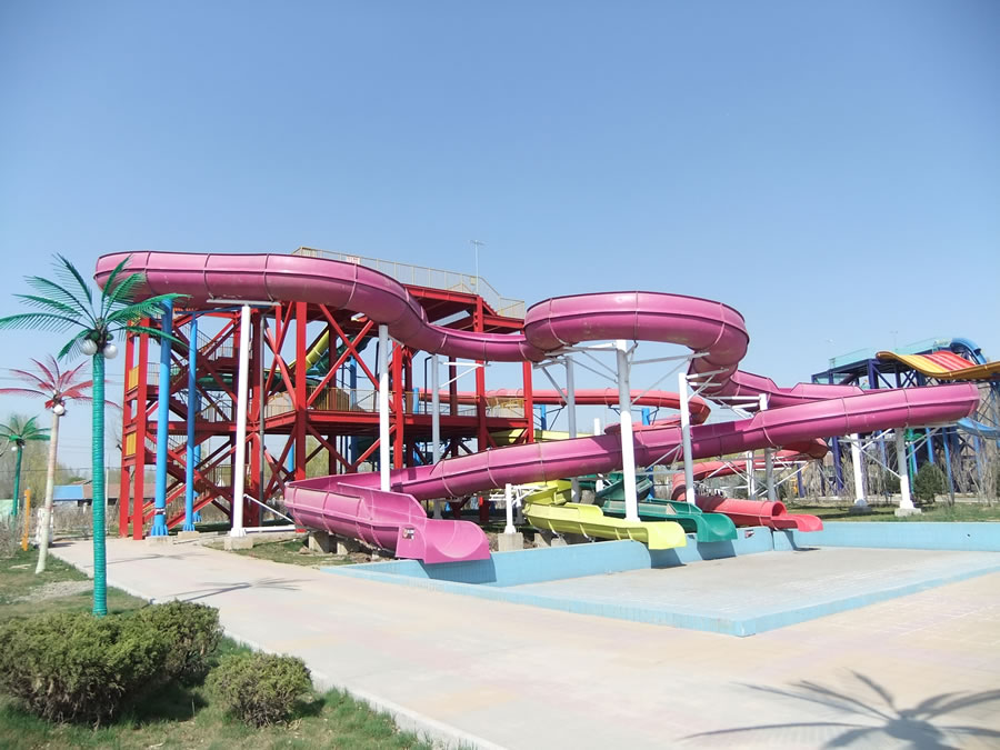 螺旋滑梯|大型水滑梯