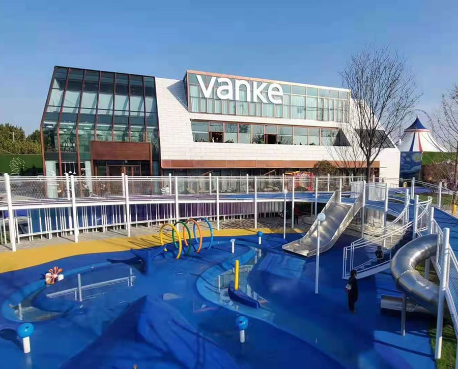 山東臨沂萬科新都會(huì)水上游樂設(shè)備定制案例