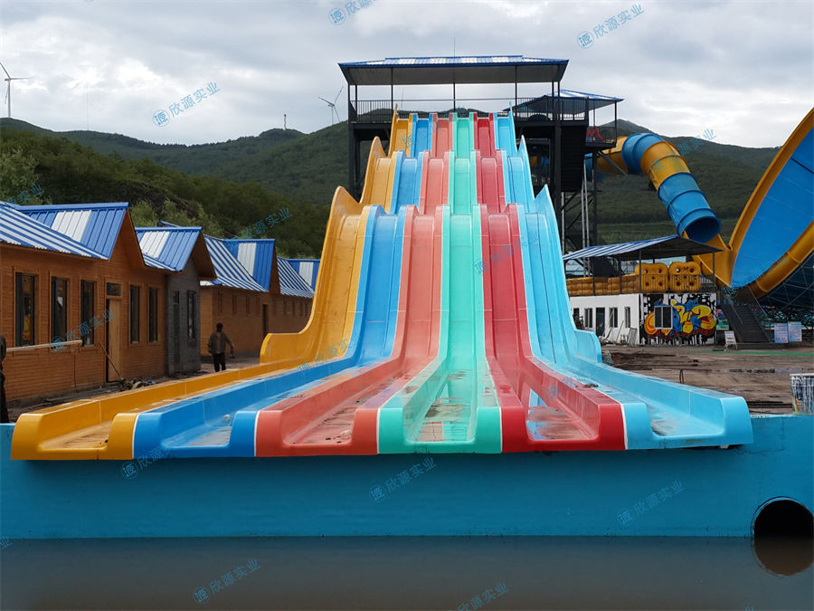 彩虹競速滑梯|大型水滑梯