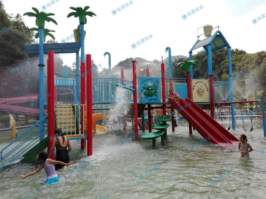 廣東韶關(guān)溫泉酒店水上樂園案例